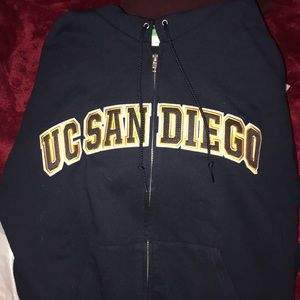 UC San Diego zip up